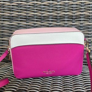 Kate Spade Lauryn Colorblock Camera Bag Pink Multi